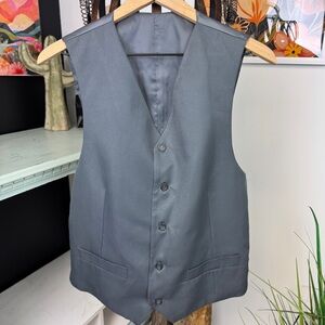 Braveman | suit vest charcoal grey